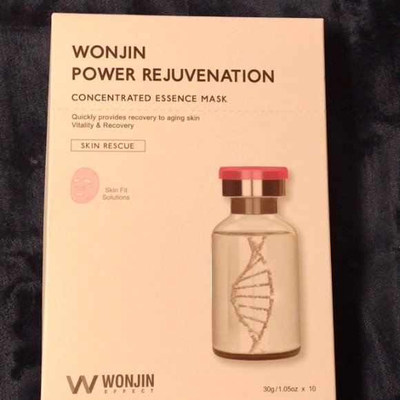 Wonjin Power Rejuvenation concentrated 8 essence masks - Picture 1 of 5
